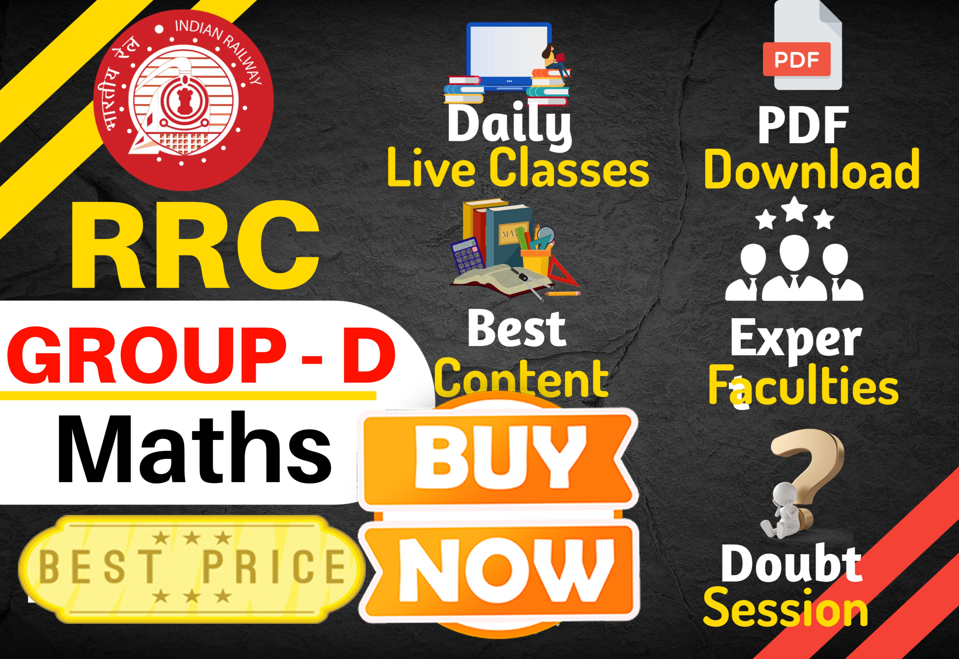 OLD RRC GROUP D FULL COURSE