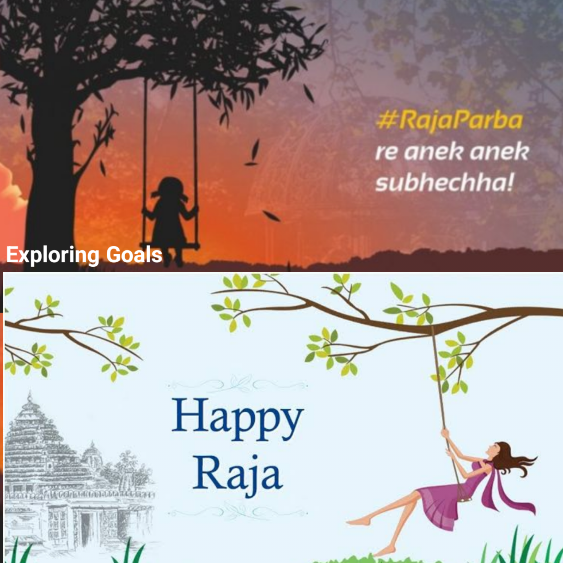 Happy Raja to you and your family. Jai Jagannath 
