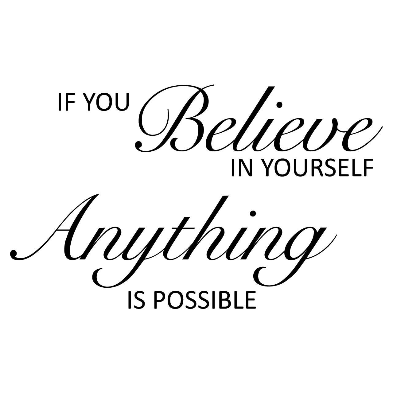 Believe Yourself 