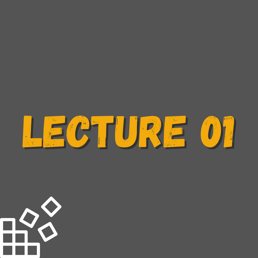 Lecture 1 - Matrices