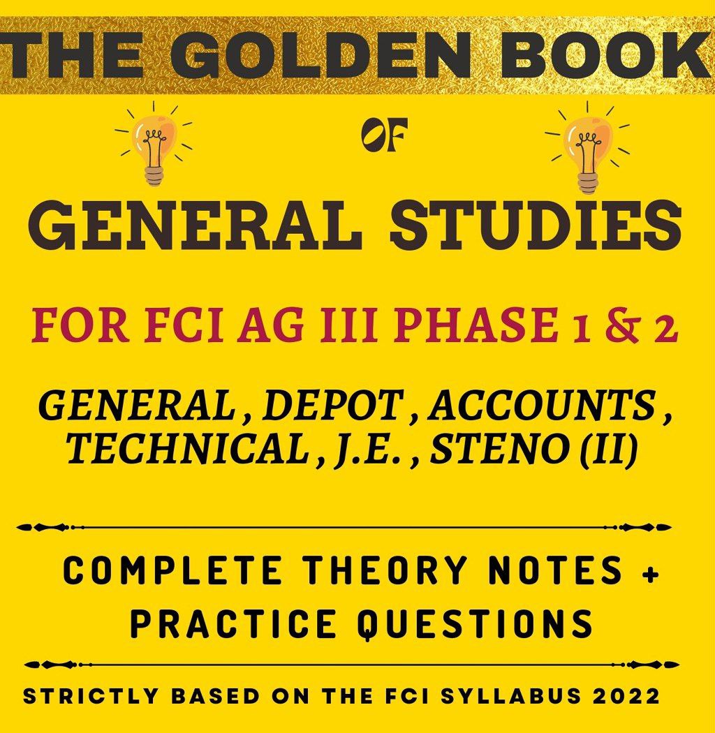 GENERAL STUDIES GOLDEN BOOK 