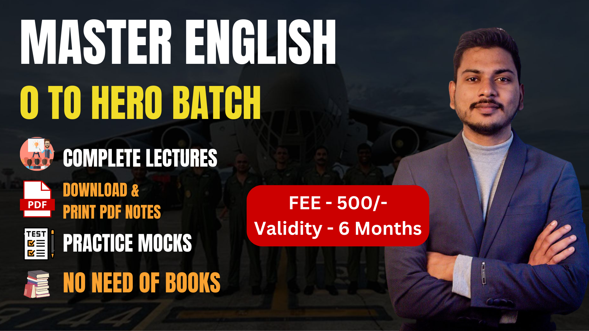 Master English( Zero to Hero Batch )