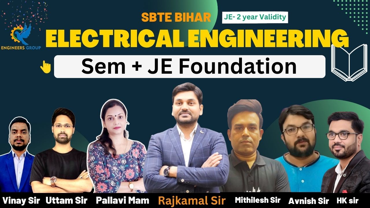 3rd Sem EE (SBTE) + JE Foundation (EE)