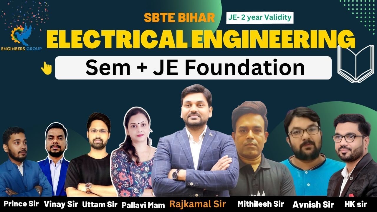 5th Sem EE (SBTE new) + JE Foundation 