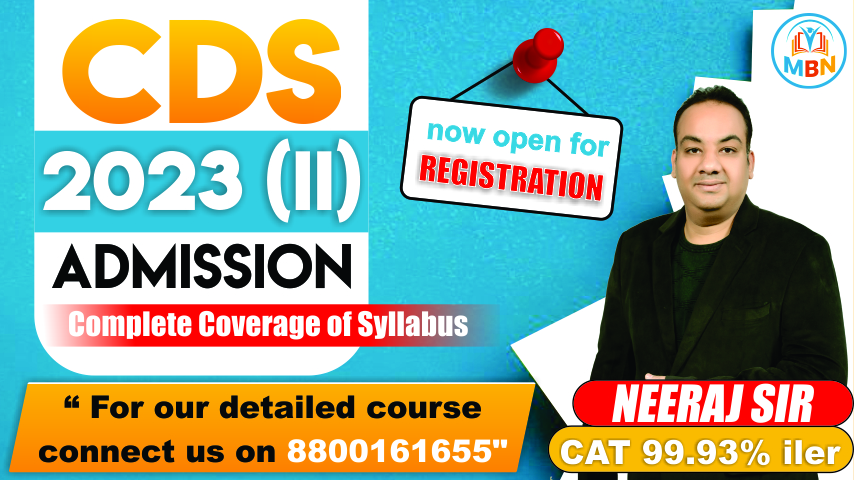 FOUNDATION COURSE FOR ELEMENTARY MATHEMATICS CDS 2023 (II) 
