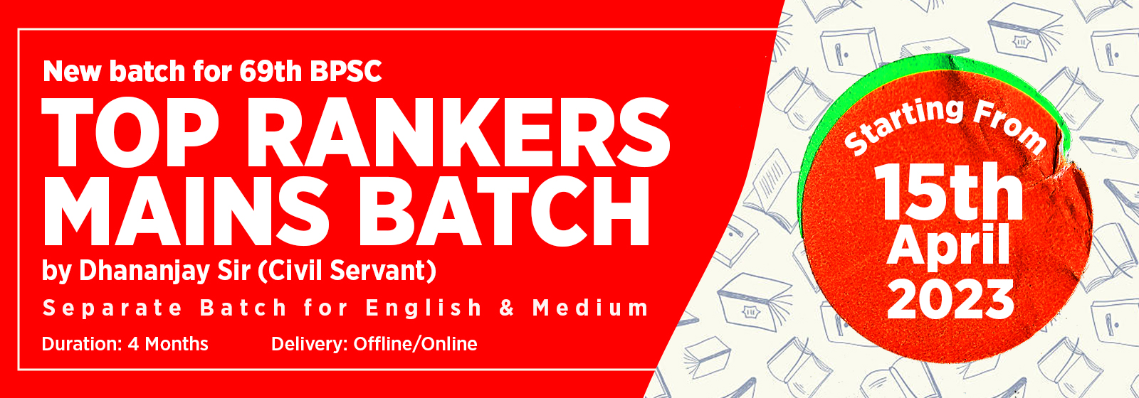 Top Rankers’ Mains Batch (GS -I & II)