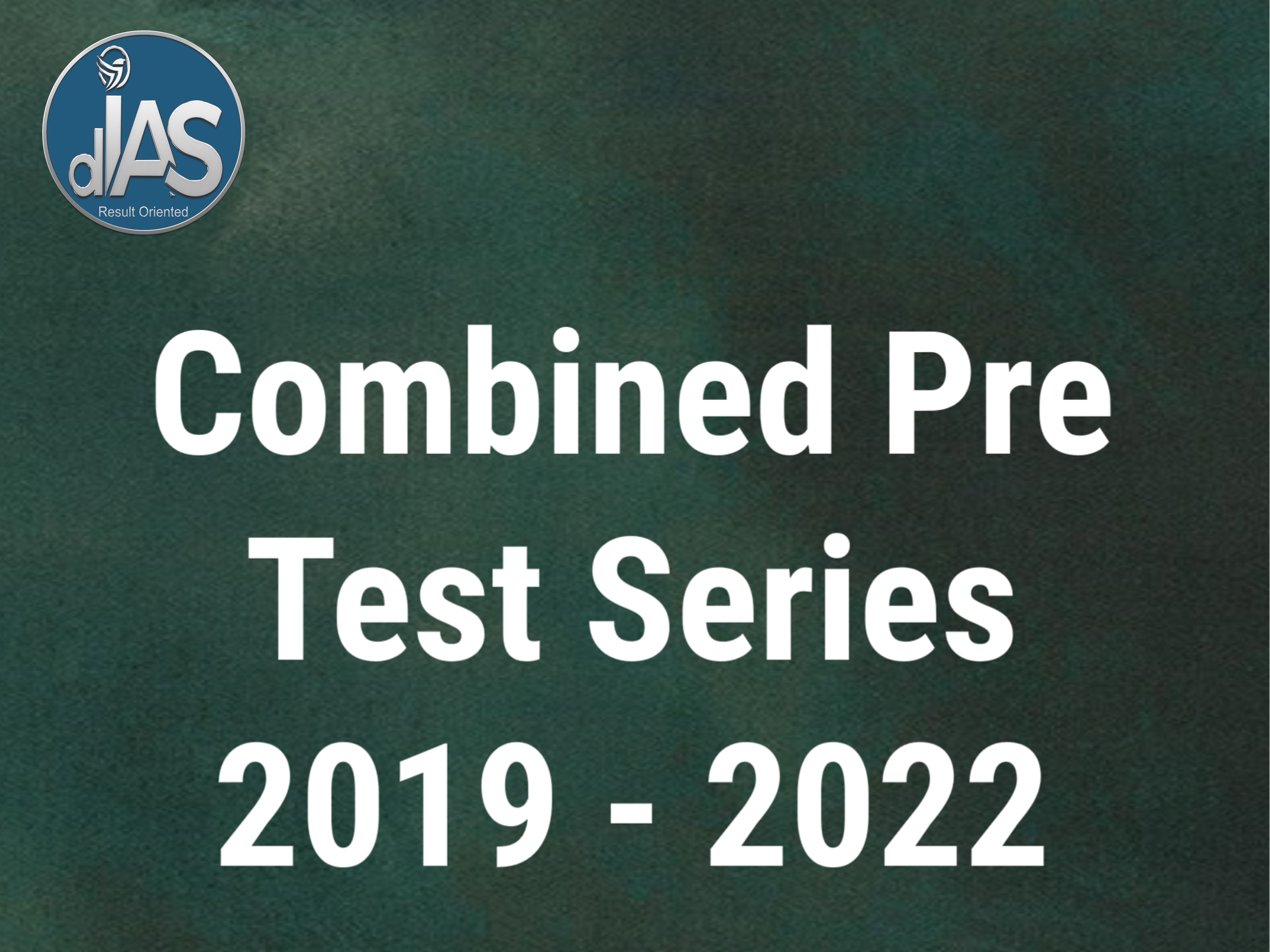 Combined Pre Test Series 2019 - 2022