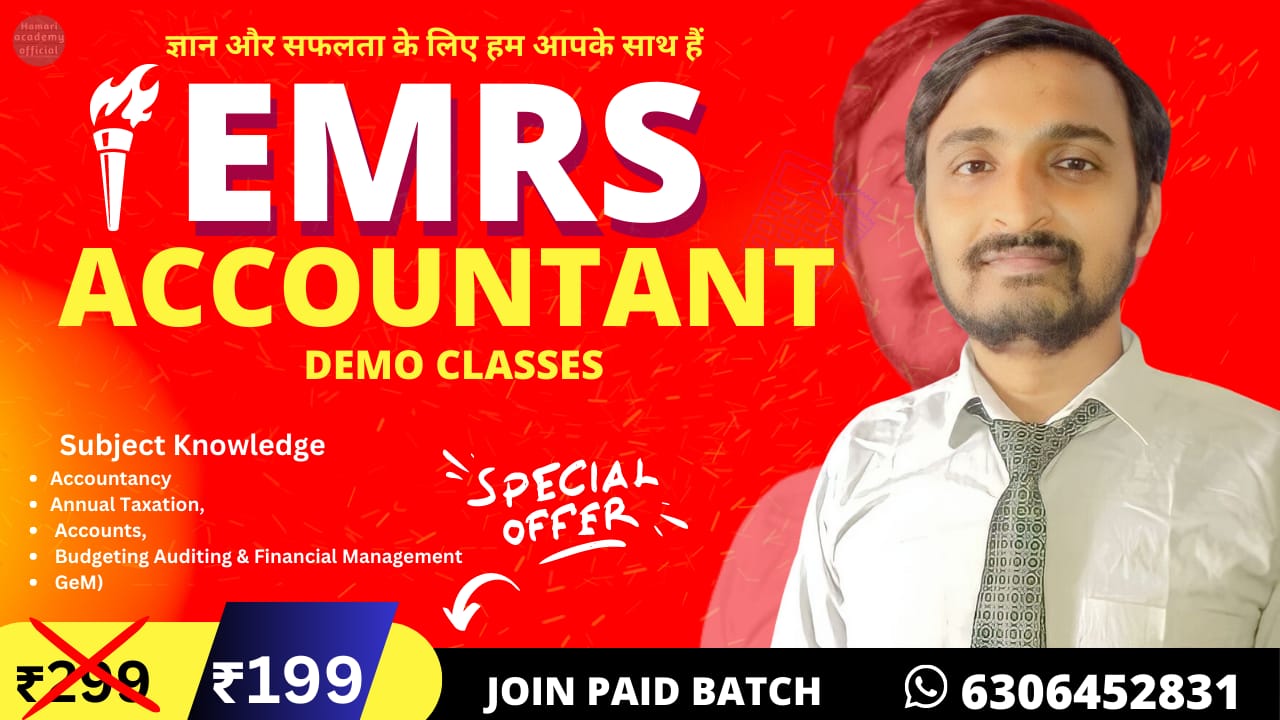 EMRS ACCOUNTANT EXAM  2023