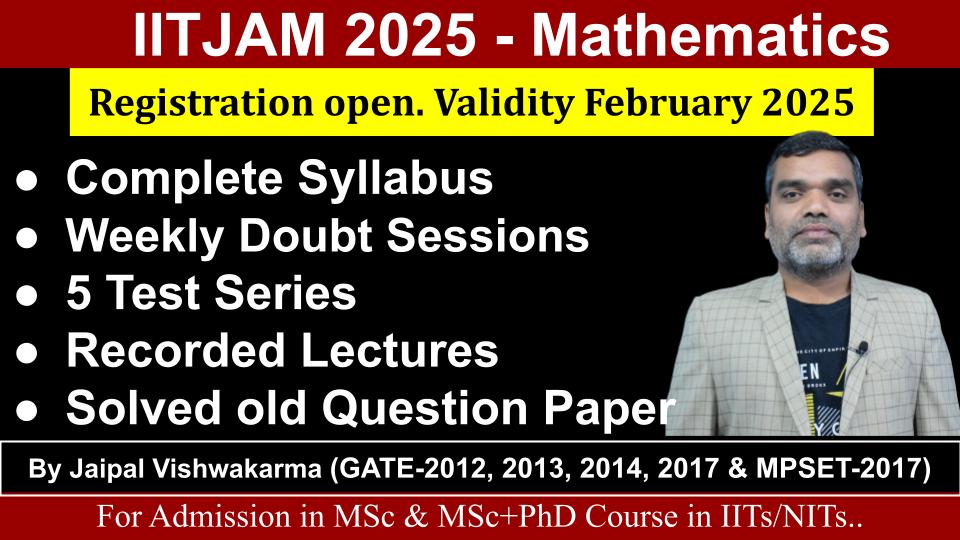 IITJAM-Mathematics (2025)