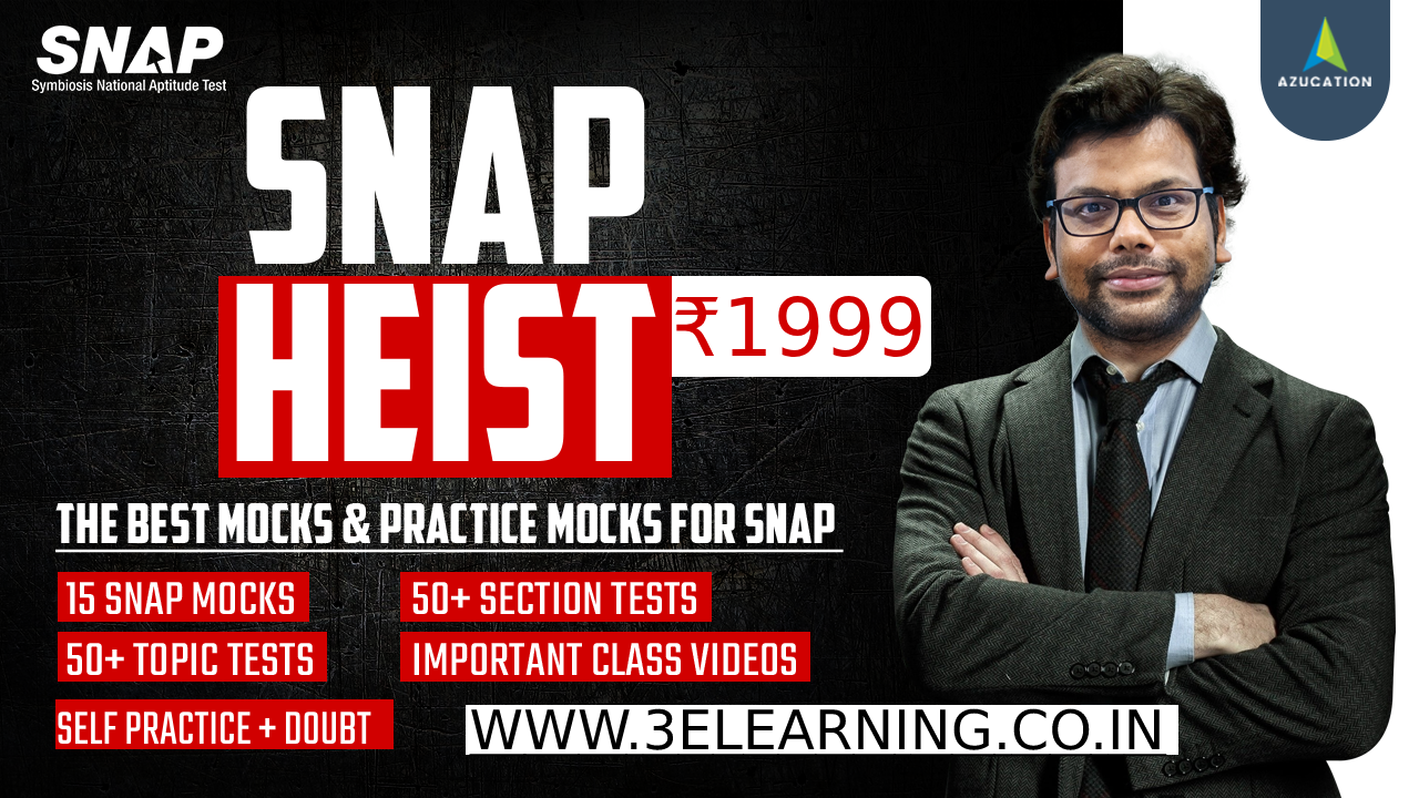 SNAP HEIST 2024 - Self Practice Course  