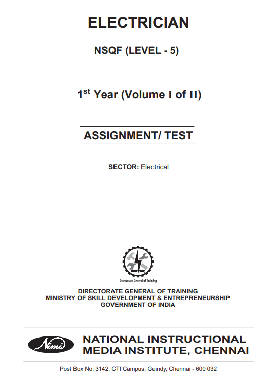 NIMI Electrician_Sem1_Assignment