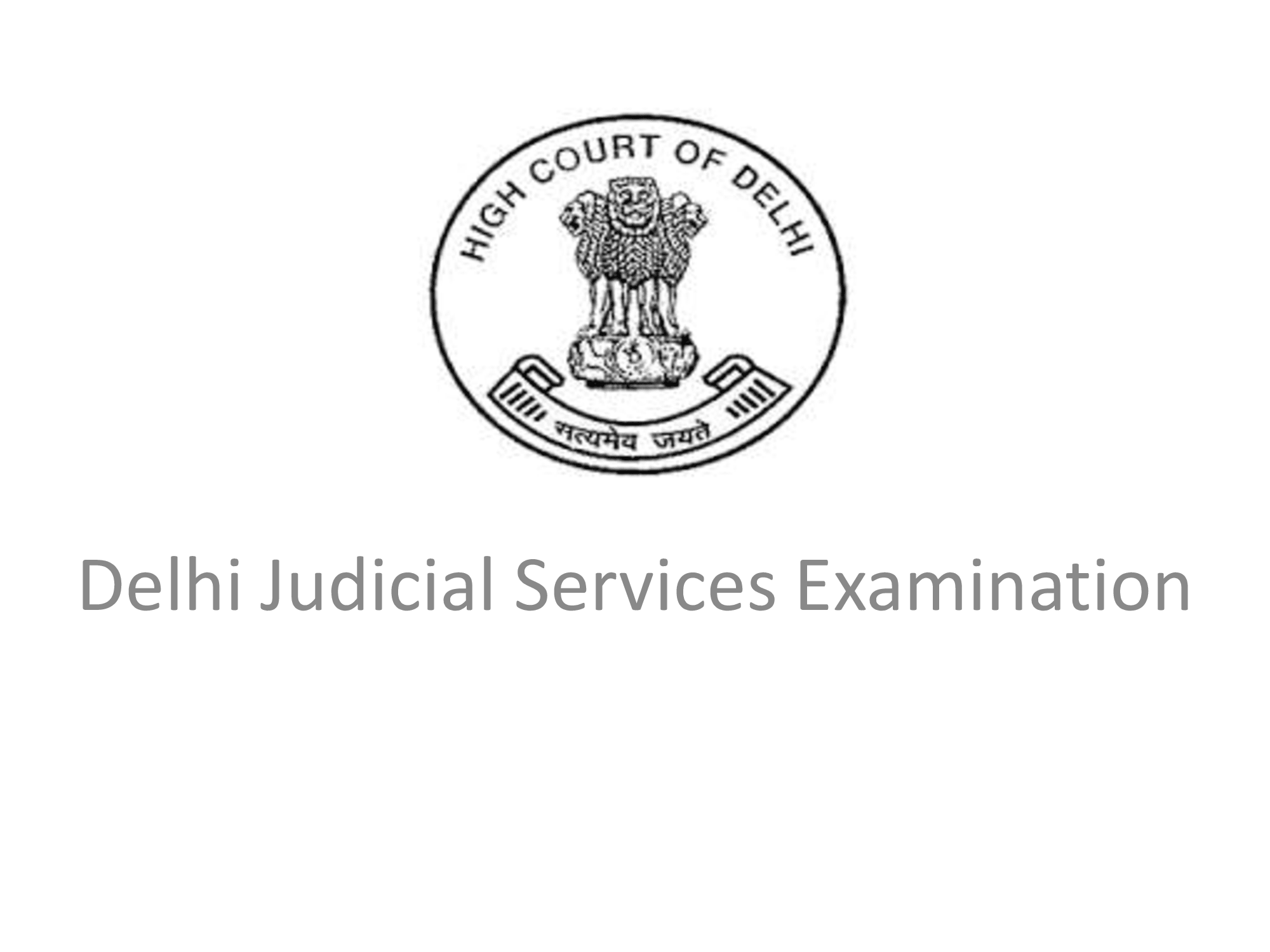 Delhi Judicial Services 2022