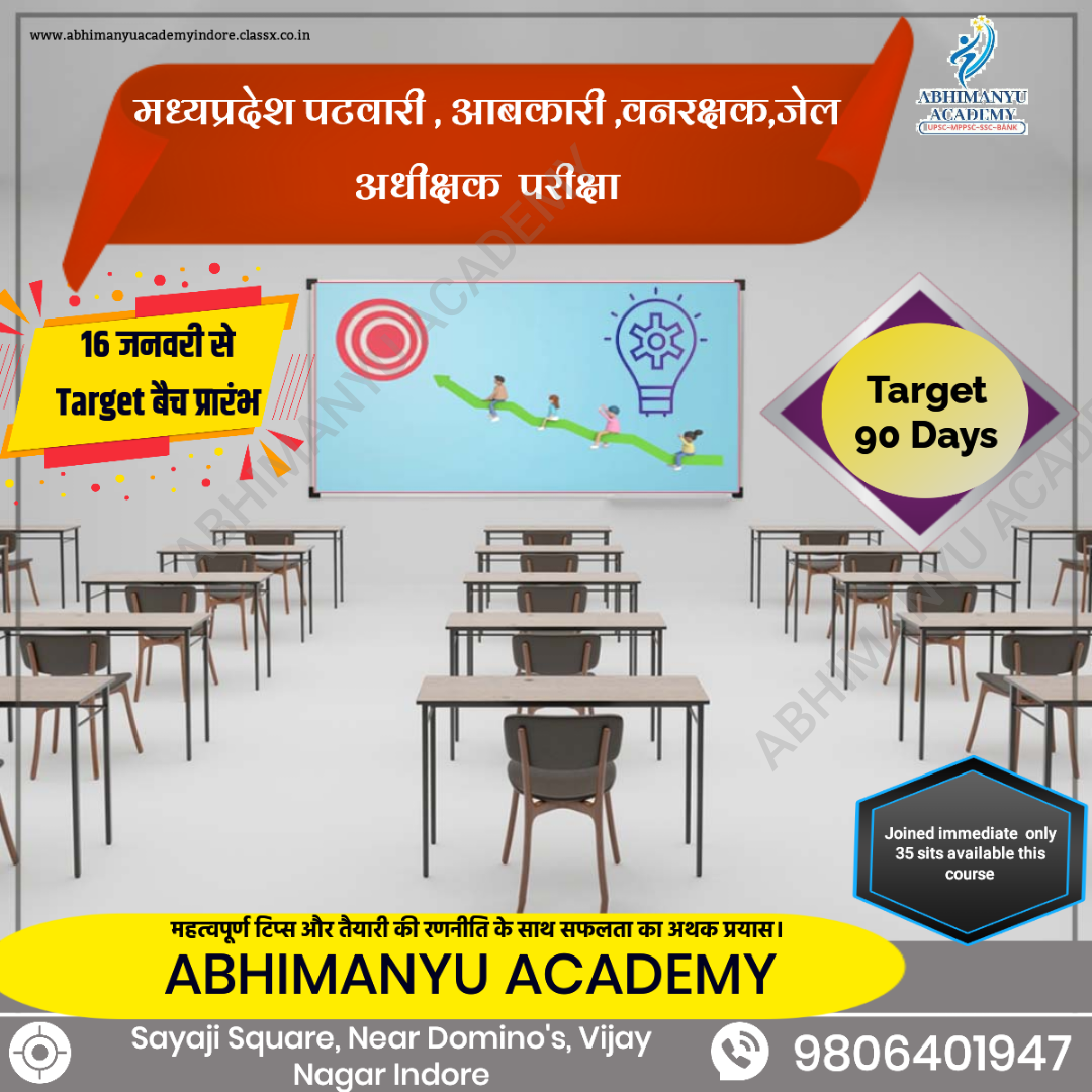 MP EXISE TEST/MP POLICE CONSTABLE