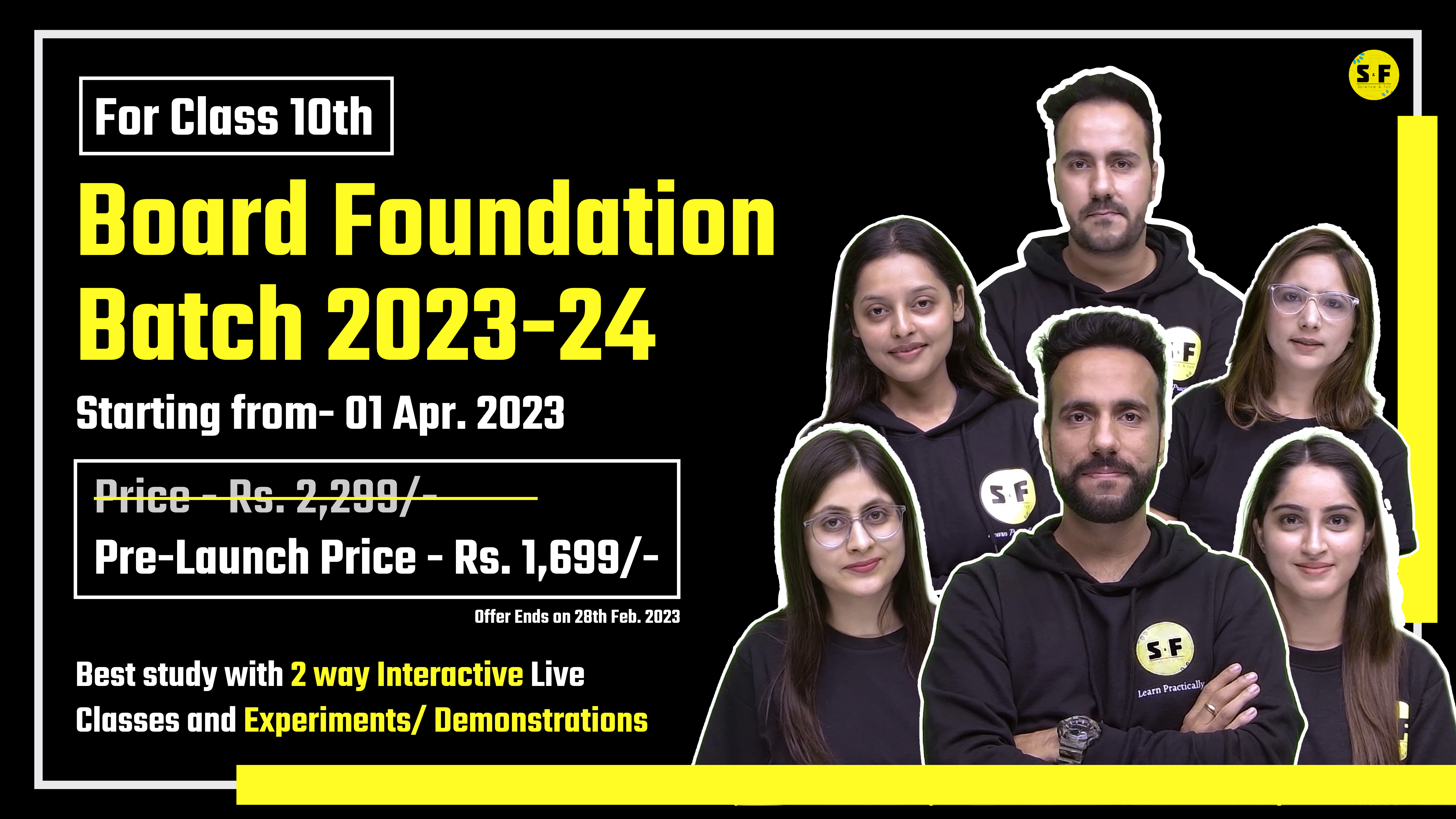 Board Foundation Batch-24 for Class 10 Preparation