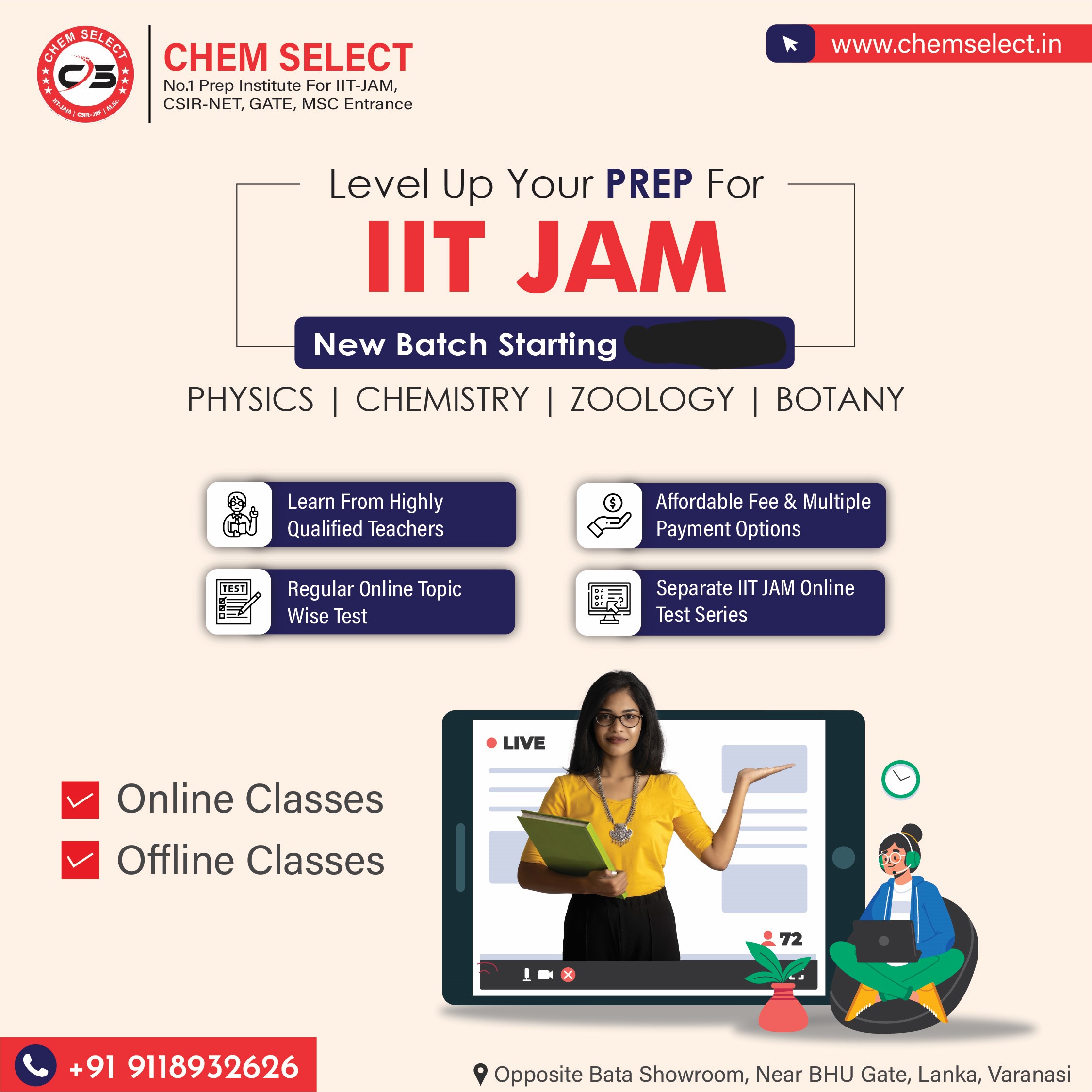 IIT-JAM Chemistry (AIOTS)