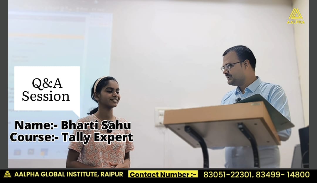 Q&A Session -Tally Expert Course