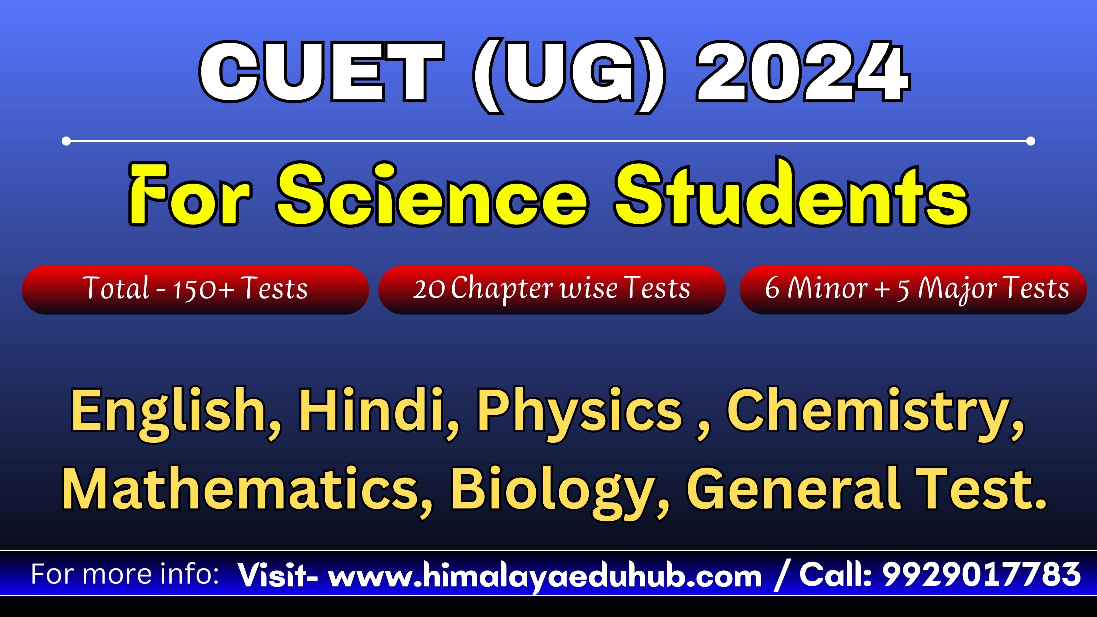 Himalaya Test Series (Science)
