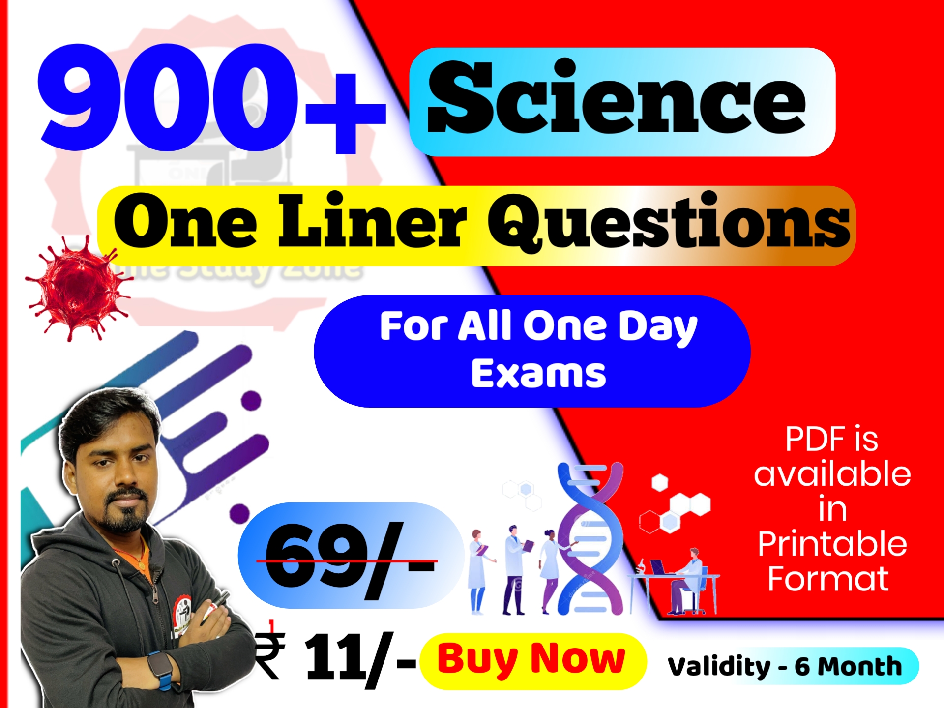 Science ९००+ One Liner Notes