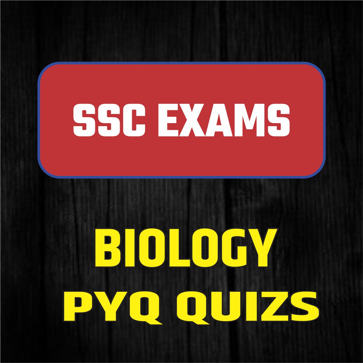 Biology SSC Exams PYQ Quiz (in eng)